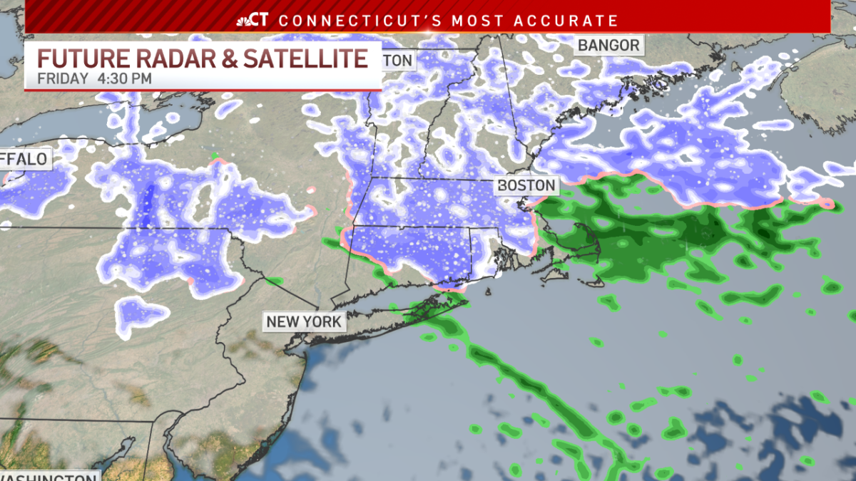 Winter Weather Advisory in Effect for Part of CT Thursday, Slick Spots