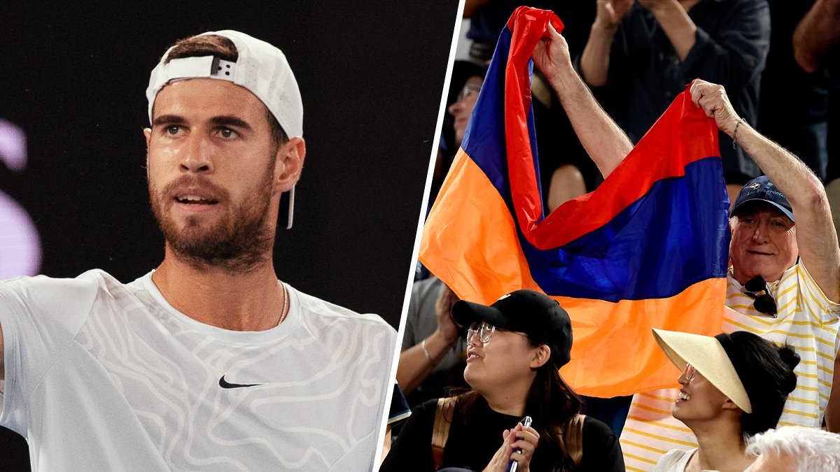 Karen Khachanov Sparks Political Debate After Artsakh Support at Australian Open - Vimarsana News