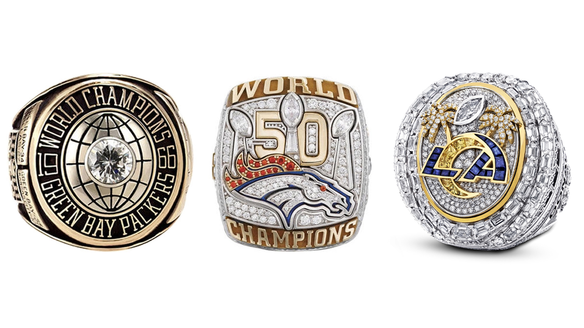 Every Super Bowl Ring Ever Made