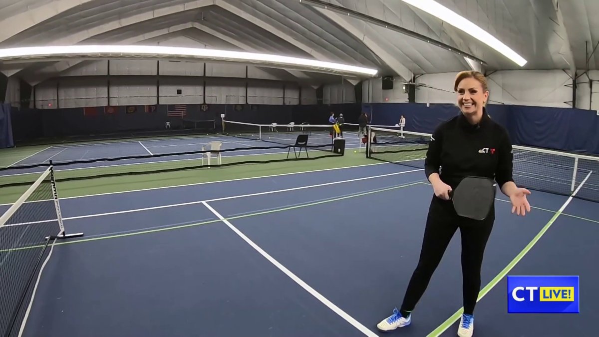 CT LIVE! Taylor Tries It Pickleball NBC Connecticut