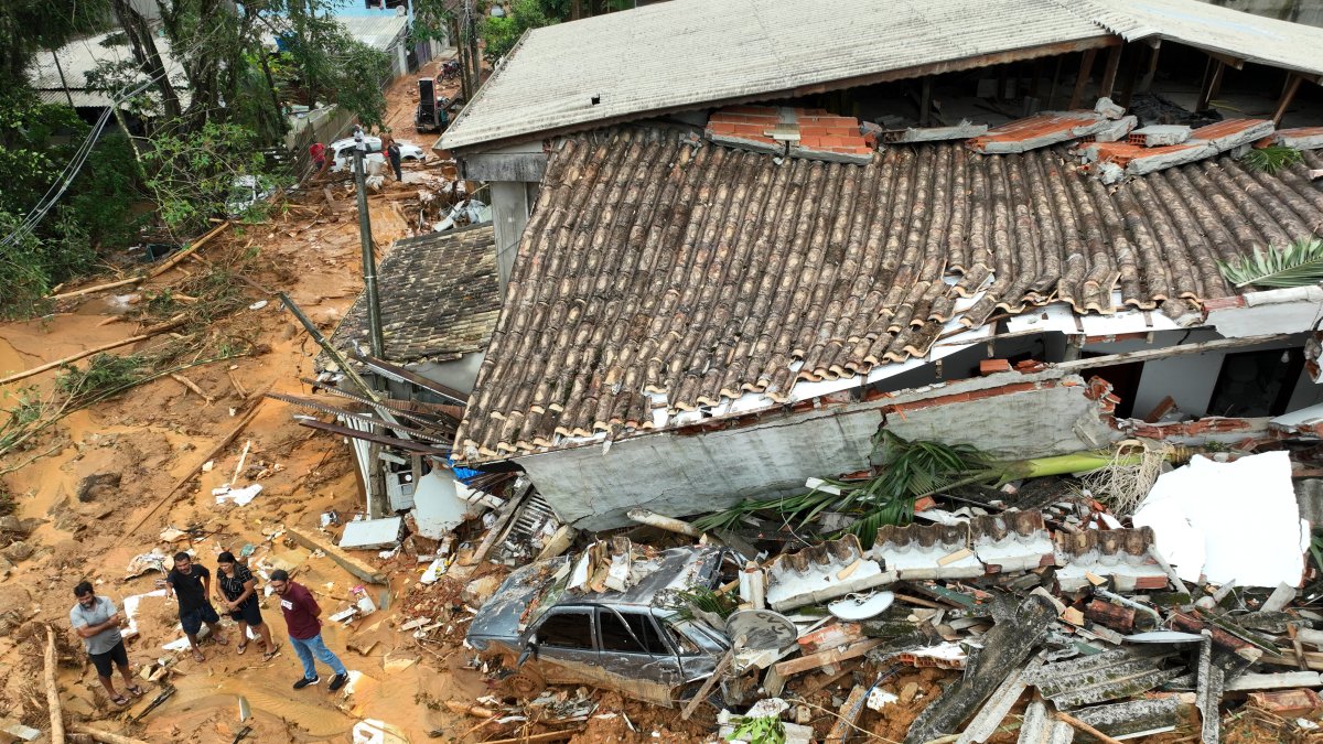 uma enchente brasileira que mata 36 pessoas;  A busca continua por dezenas de pessoas desaparecidas – NBC Connecticut