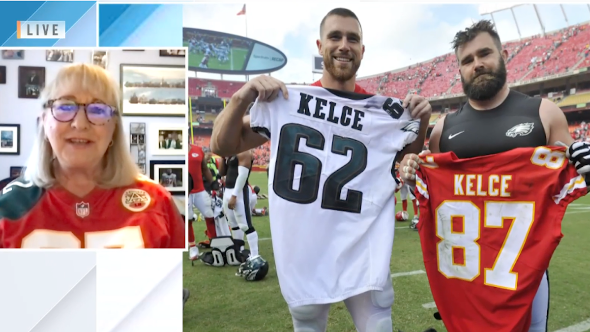 Eagles or Chiefs? Donna Kelce Reveals Who She's Rooting for at