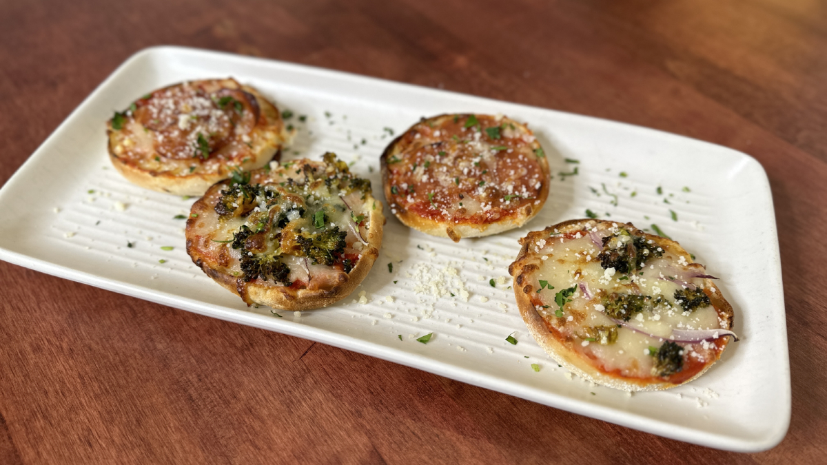 English Muffin Pizzas - Katie's Cucina