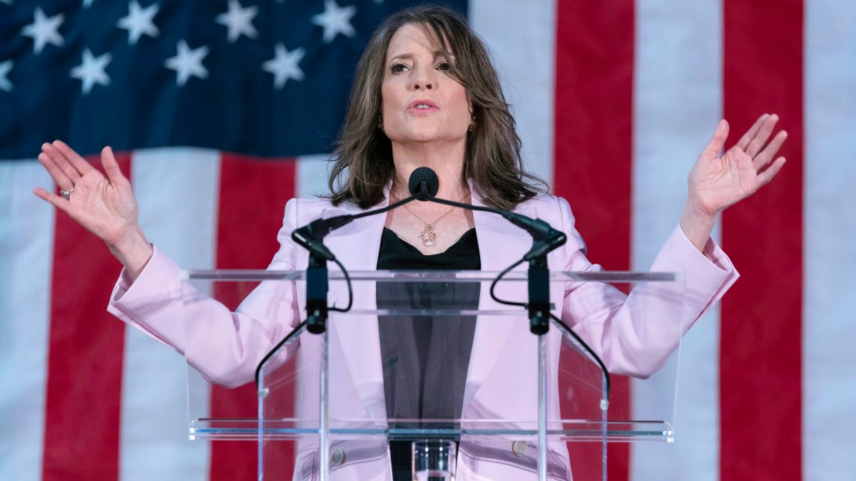Marianne Williamson Launches 2024 Presidential Bid – NBC Connecticut - Vimarsana News