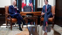 Biden, Trudeau Say ‘Inseparable' Nations Won't Fail Ukraine