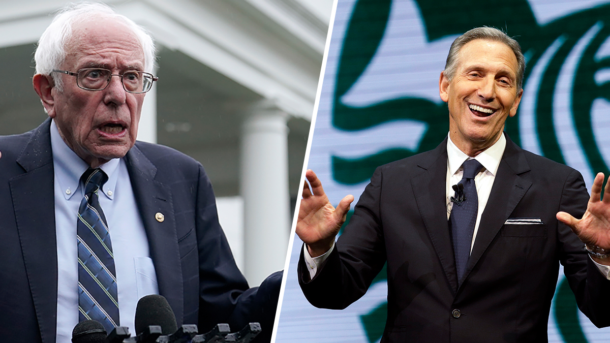 Bernie Sanders Sets Vote to Force Starbucks CEO to Testify – NBC Connecticut