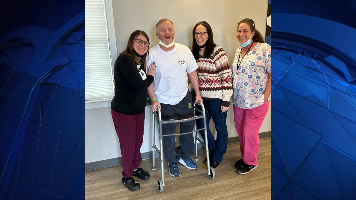 Retired Hamden Firefighter Hopes to Inspire Others as He Recovers From