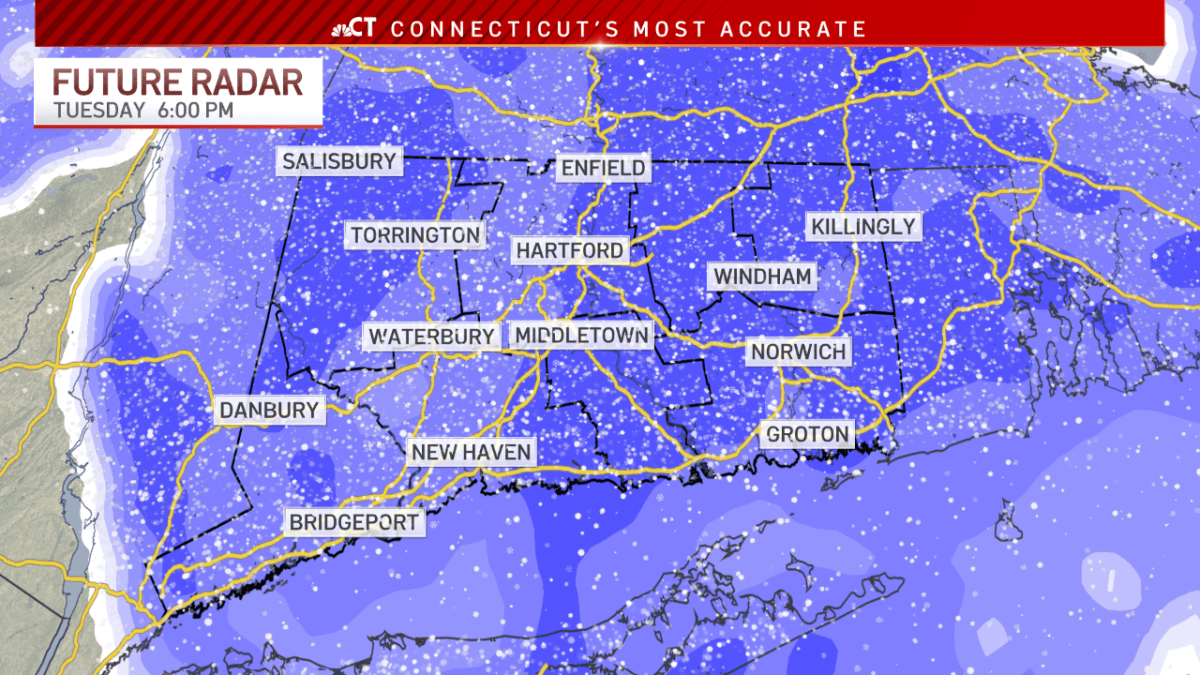 Timing Out the Nor’Easter in Connecticut – NBC Connecticut