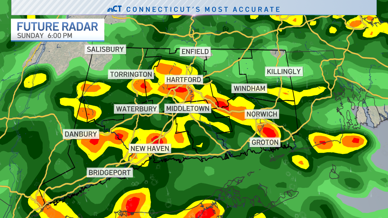 Rain Moves Out Monday Morning – NBC Connecticut