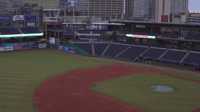 Dunkin' Donuts Sign, Giant Coffee Cup Come Down at Home of Yard Goats – NBC  Connecticut