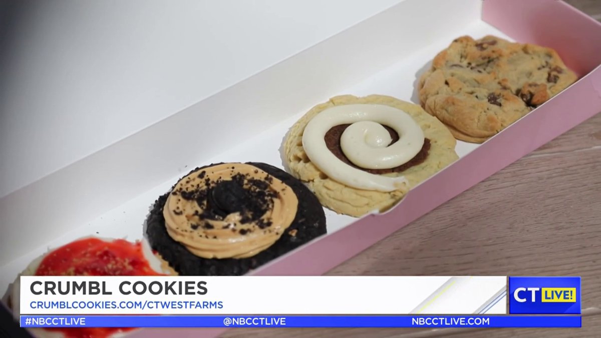 CT LIVE! Crumbl Cookies West Hartford NBC Connecticut