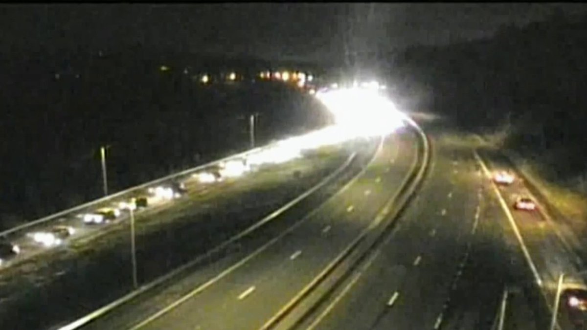 Person Fleeing From HeadOn Crash Hit, Killed by Car on Route 8 in