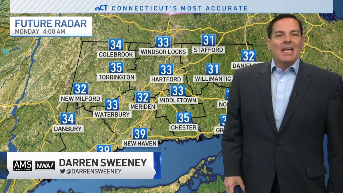 Early Morning Forecast for Monday, April 10 – NBC Connecticut