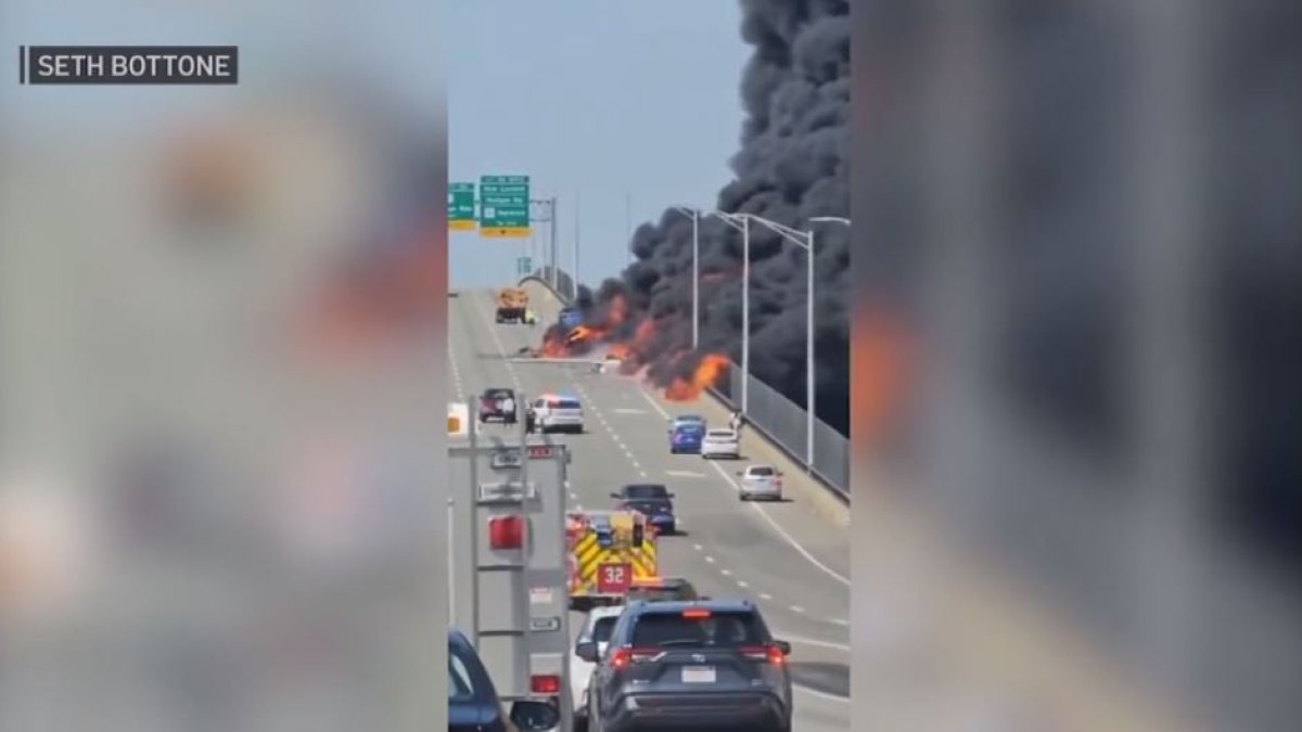 New London PD Lieutenant Recounts Helping Crash Victim During Tanker Fire - Vimarsana News