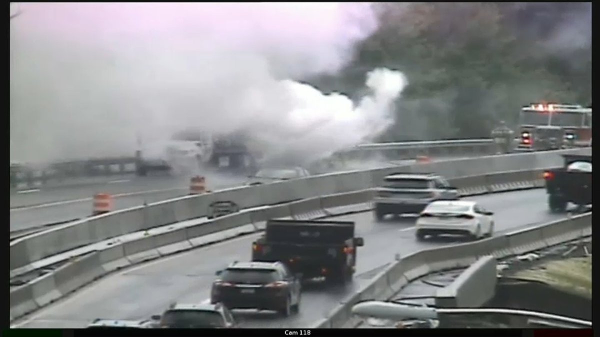 Vehicle Fire Closed Route 2 West in East Hartford – NBC Connecticut