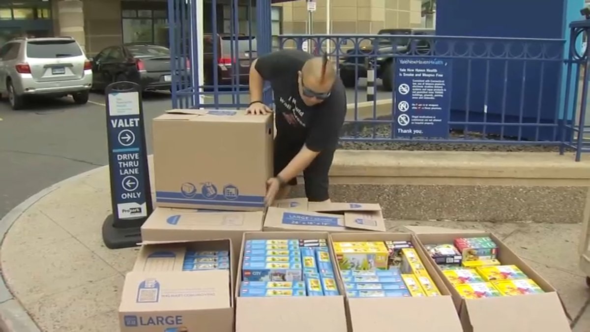 Yale New Haven Children's Receives Free Lego Sets From Guinness World Record Holder - Vimarsana News