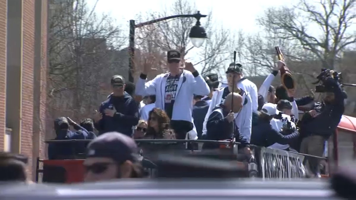 Nearly 45,000 UConn Fans Celebrate NCAA Championship Win at Parade
