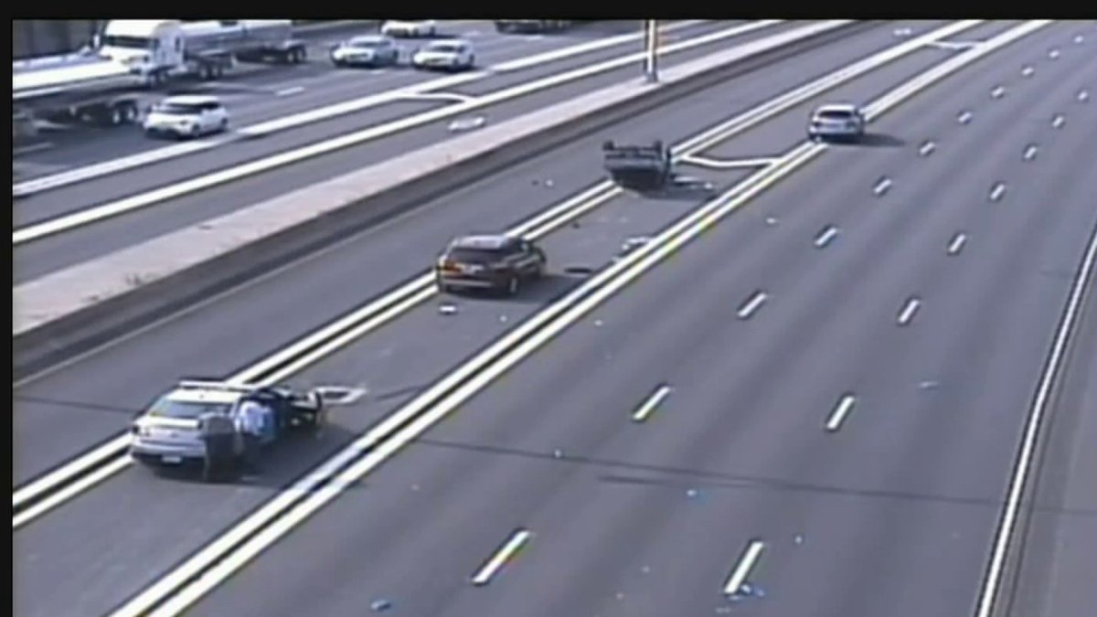 Part of I-91 South in Windsor Reopens After Serious Rollover Crash ...