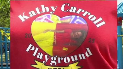 Community Honors Life of Longtime Volunteer by Building Playground in New Haven