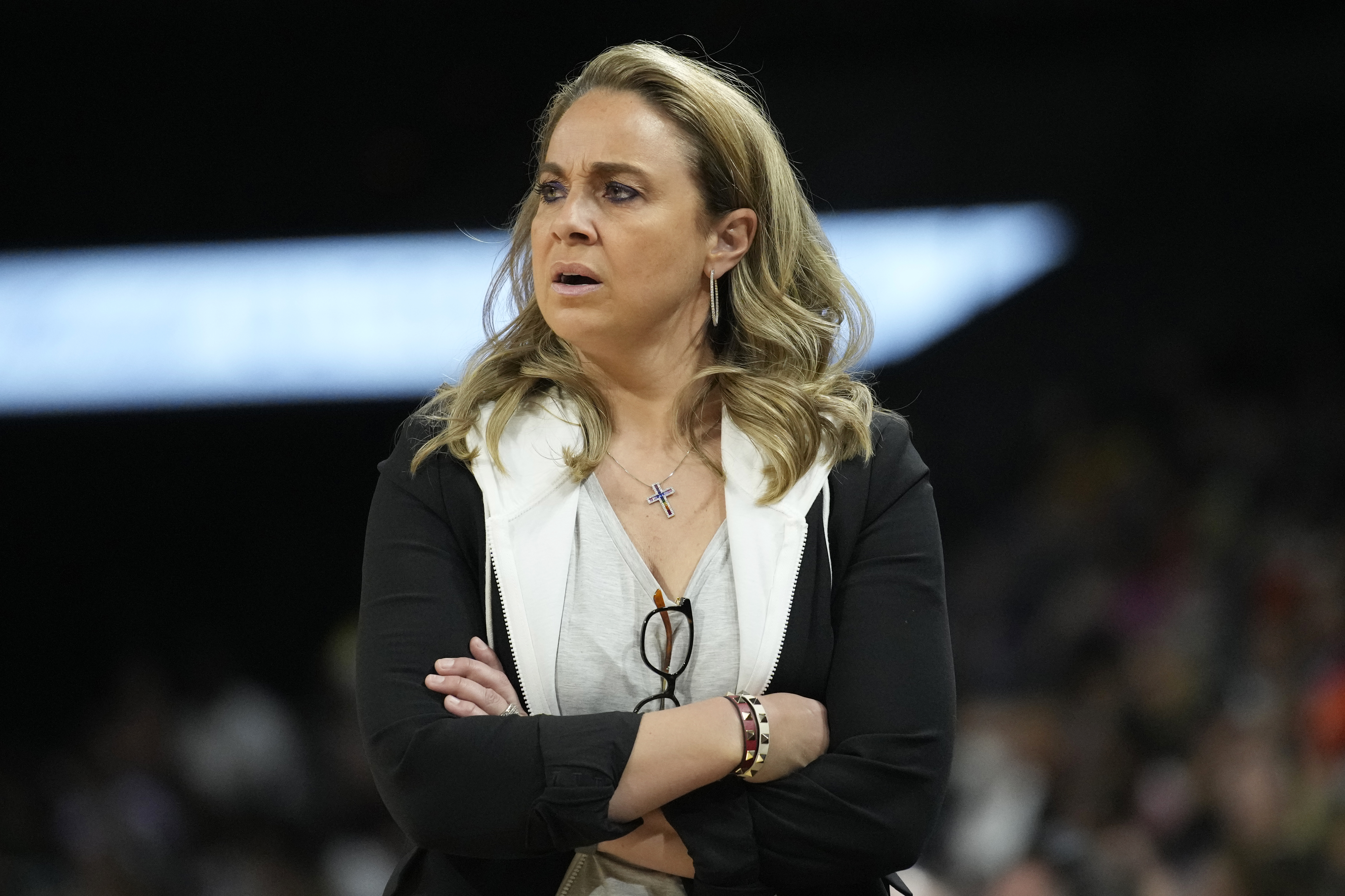 WNBA Suspends Las Vegas Aces Coach Becky Hammon for Two Games Over