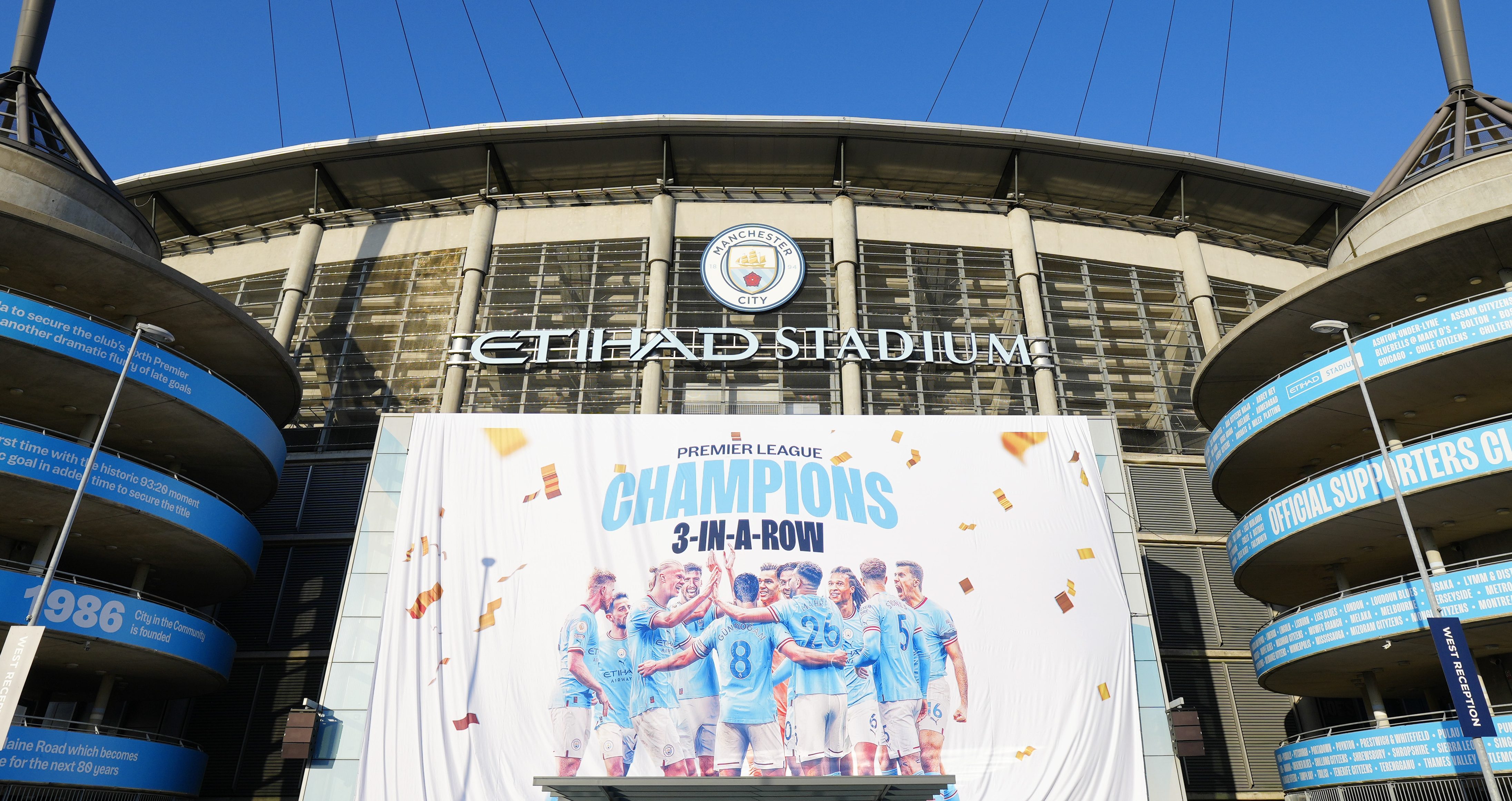 Man City clinches 6th Premier League soccer title in 11 seasons