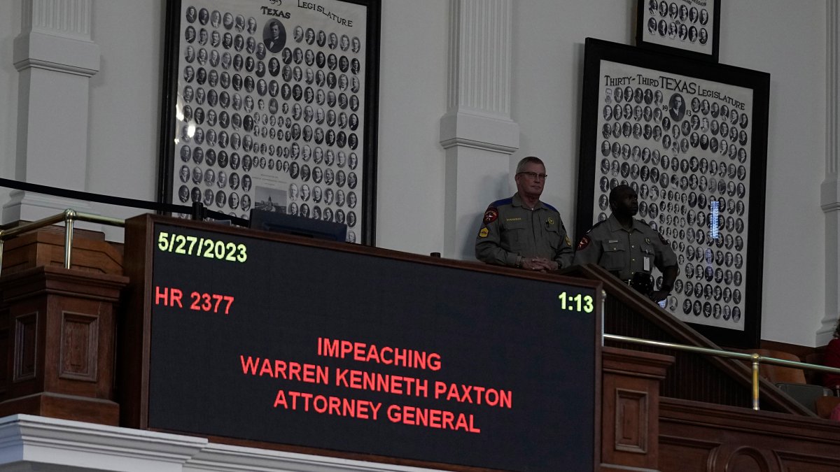 Fight Still Ahead for Texas' Ken Paxton – NBC Connecticut - Vimarsana News