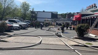 Fire at Abates in New Haven