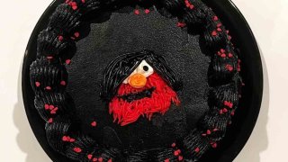 Elmo cake