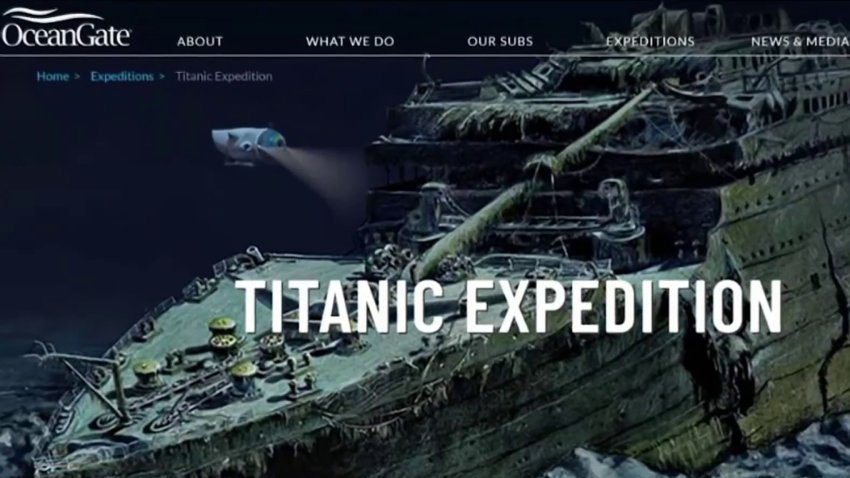Submersible vessel visiting Titanic wreck disappears 900 miles off Cape Cod