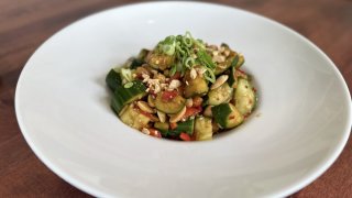Cucumber and Peanut Salad Pic 2