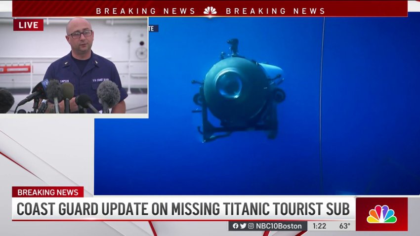 FULL VIDEO: Coast Guard gives update on search for missing tourist submersible