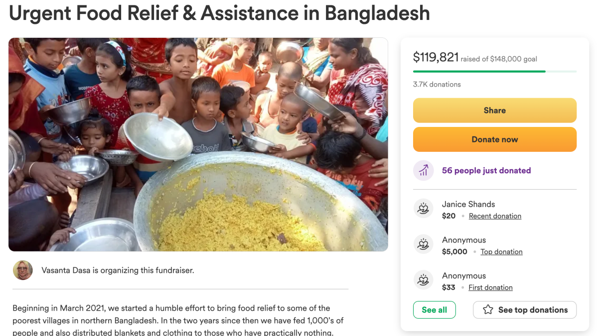 Reddit user accidentally donates $15K instead of $150 to Bangladesh hunger charity – NBC Connecticut - Vimarsana News