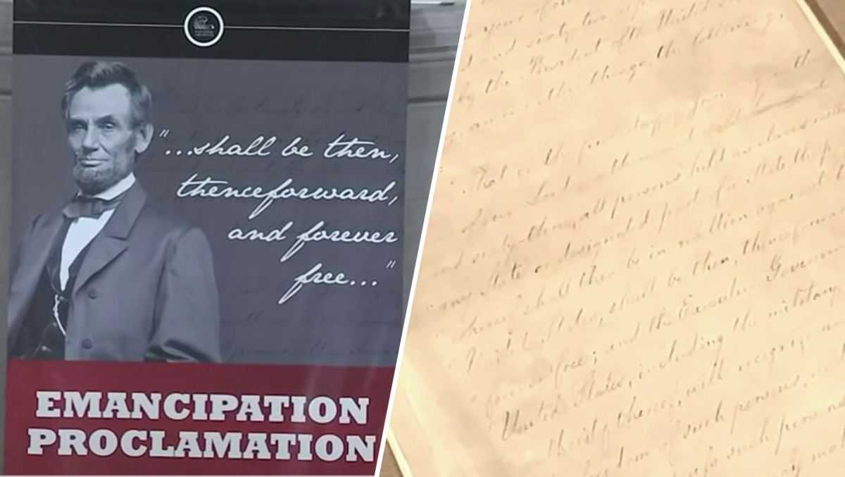 Emancipation Proclamation Will Be Displayed in DC – NBC Connecticut - Vimarsana News