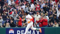 Fans suspicious after first pitch fail at Red Sox-Guardians game