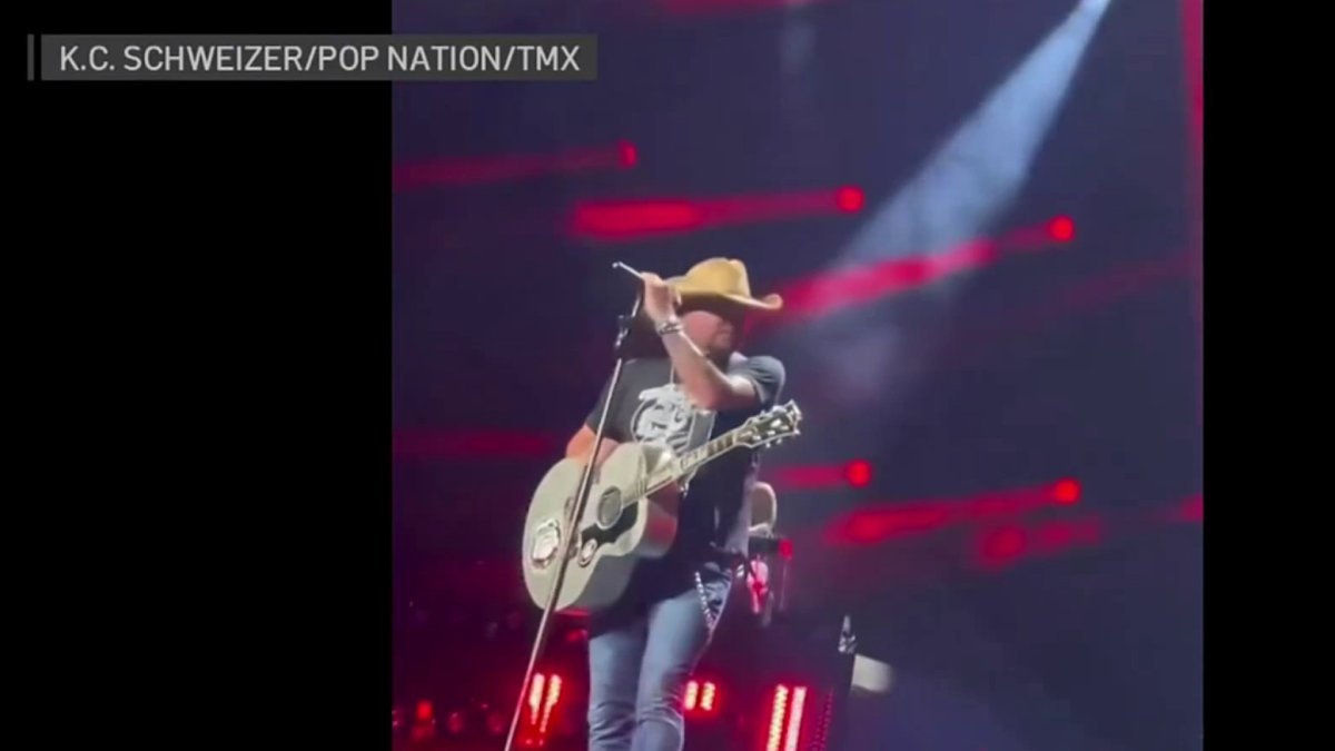 Rally Held at the Xfinity Theatre as Jason Aldean Returns to Hartford