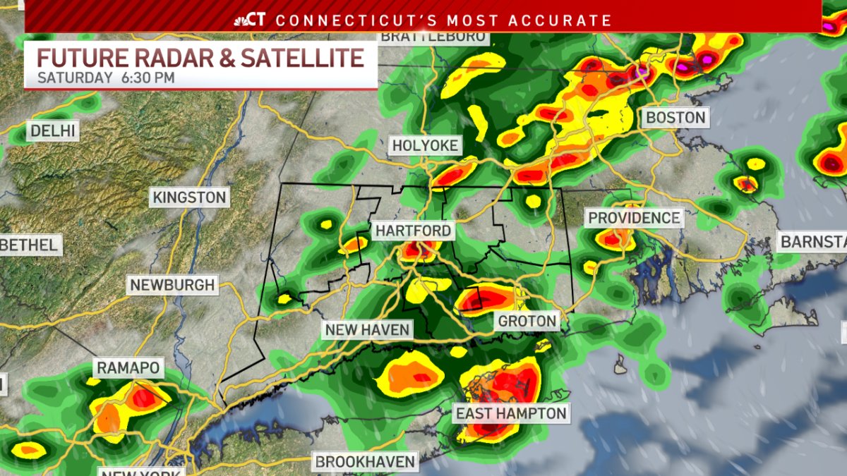 Hot and humid in CT Friday; storms possible Saturday NBC Connecticut