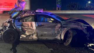 Mangled vehicle