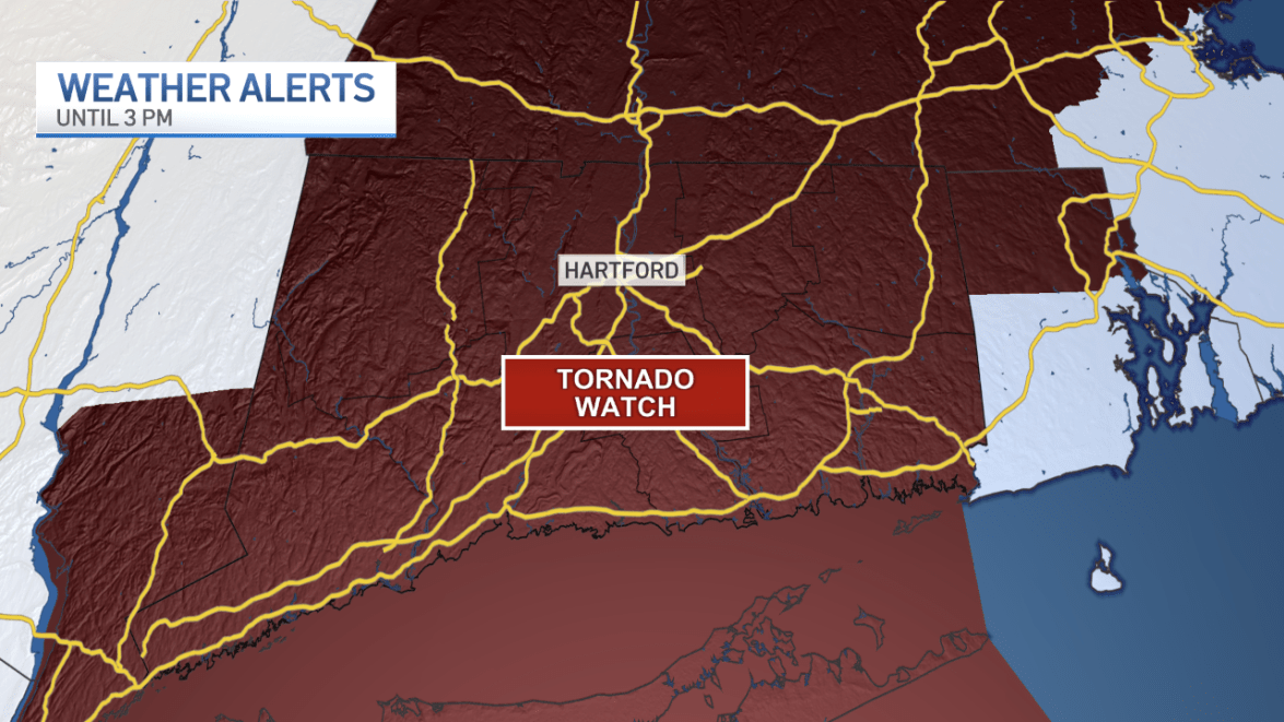 Tornado watch issued for all of Connecticut NBC Connecticut