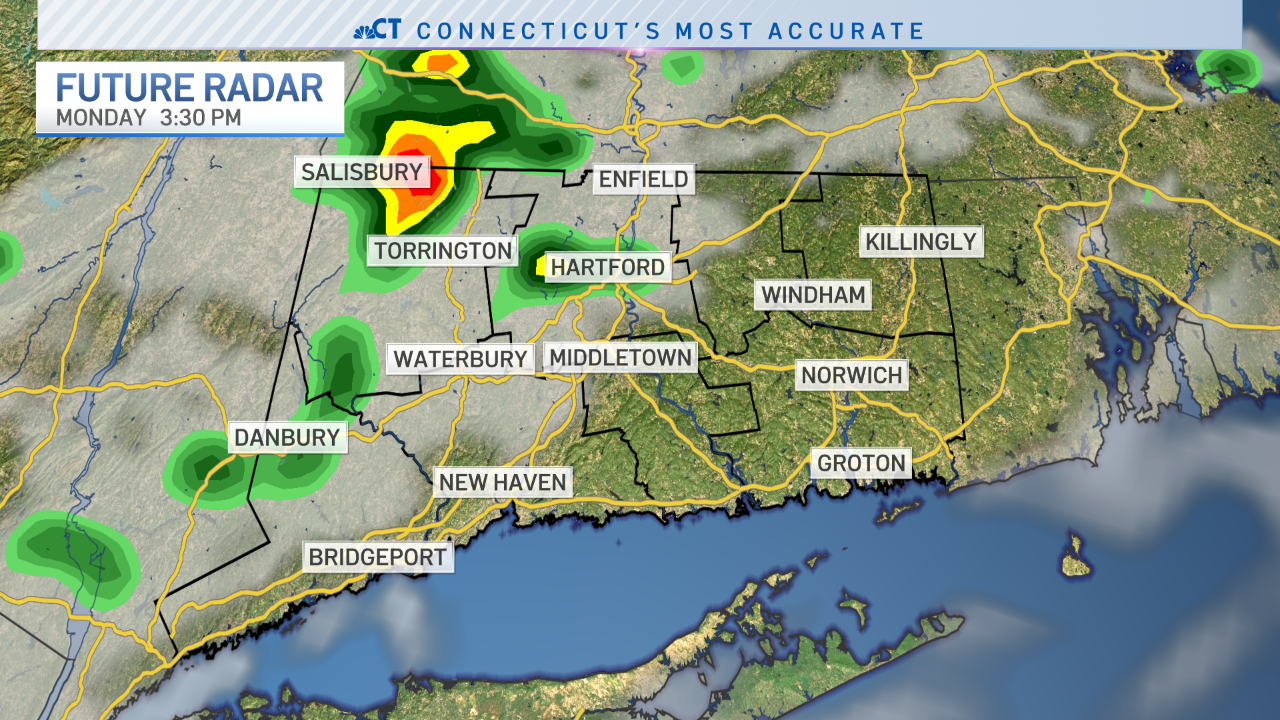 Significant Snowfall Possible in Part of the State Thursday Night NBC