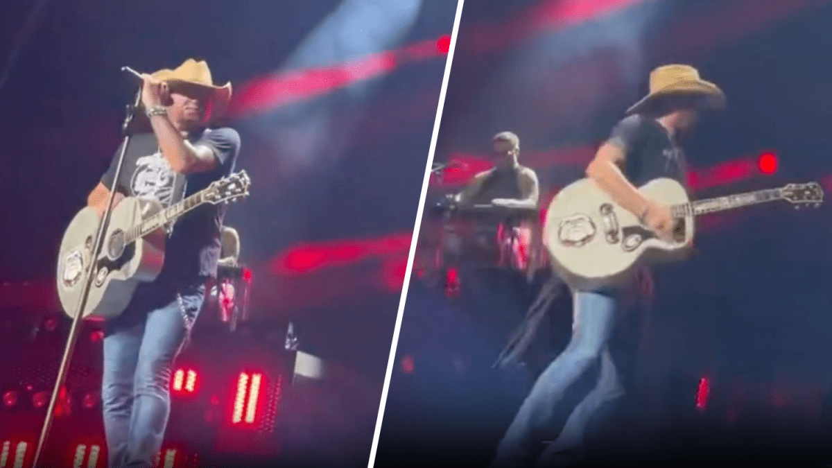 Jason Aldean suffers heat stroke during Hartford show, ends concert