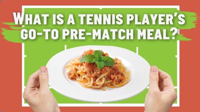 What pre-match meal US Open players have in common