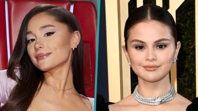 Ariana Grande reacts to Selena Gomez listening to her music