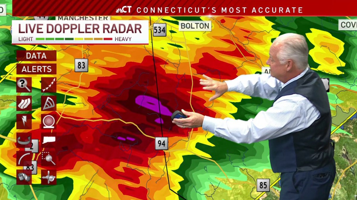 Severe thunderstorm warnings for parts of CT NBC Connecticut