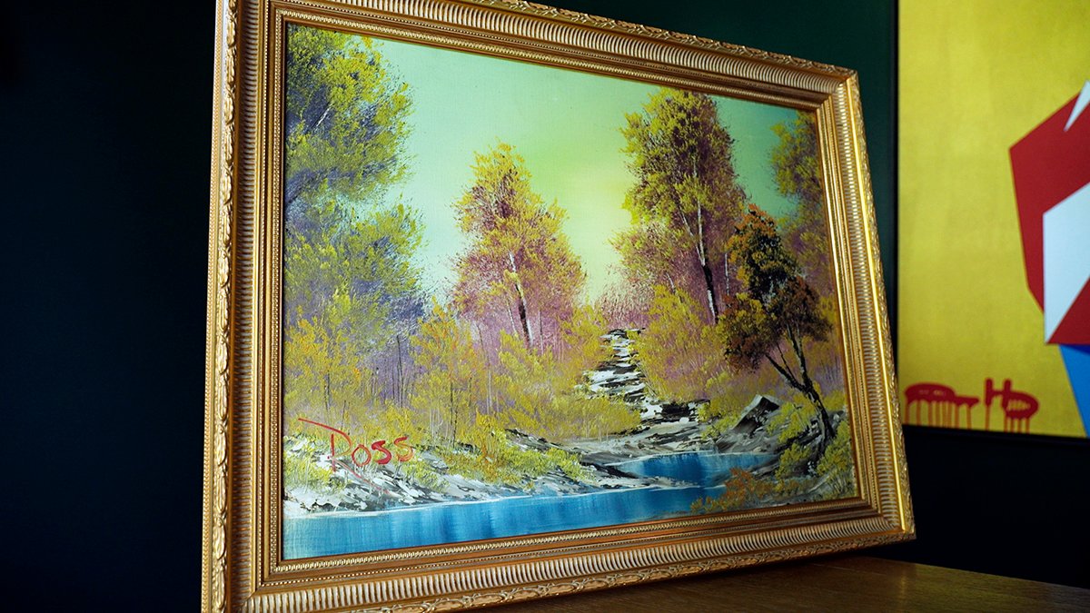 Bob Ross' first TV painting on sale for nearly $10 million – NBC Connecticut - Vimarsana News