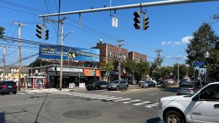 Police in Bridgeport after a mother and children were struck by a vehicle.