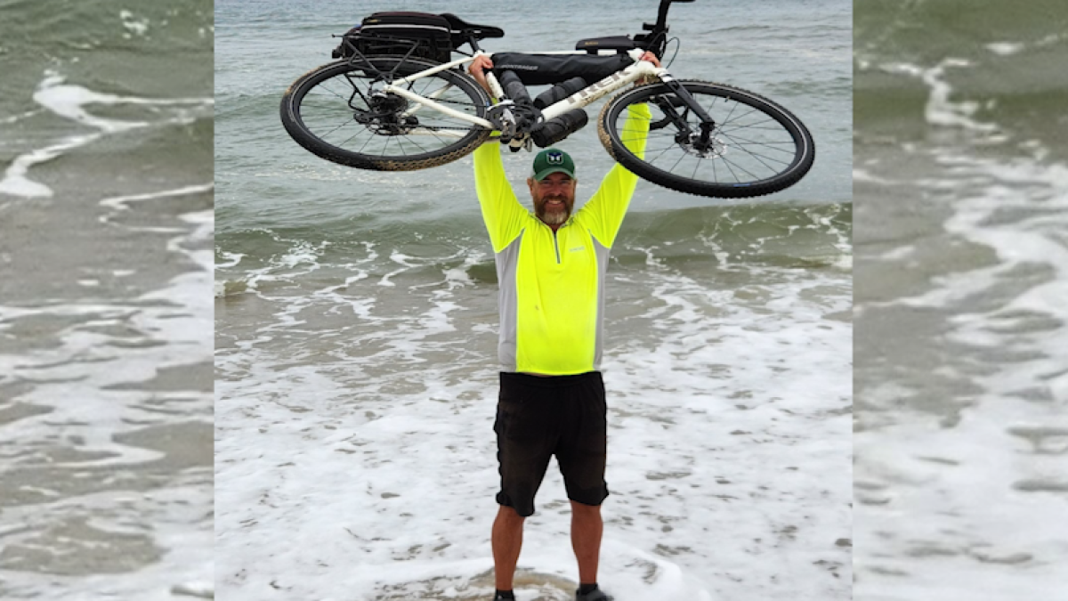Veteran bikes from West Coast to East Coast to address PTSD - Vimarsana News