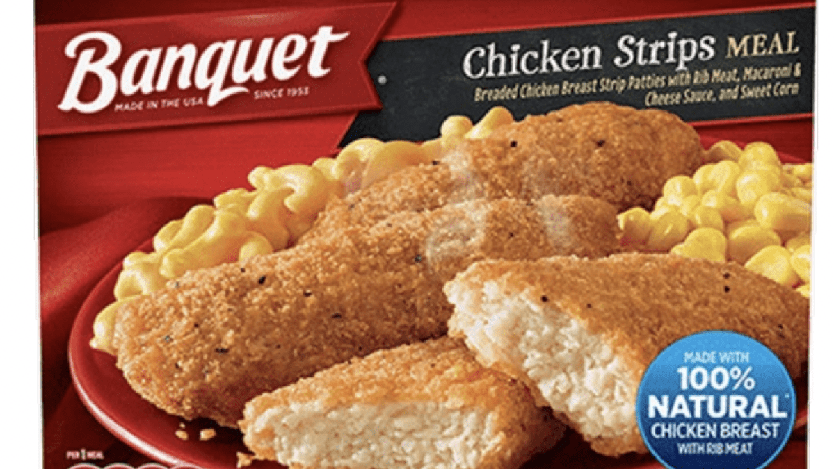 Banquet recalls 245,000 pounds of frozen chicken strip meals – NBC ...