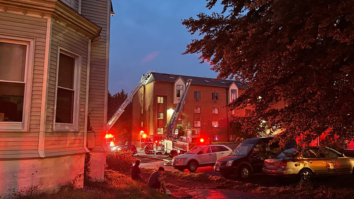 Apartment building fire forces 48 families out of their homes