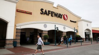 Customers at a Safeway store in San Francisco.