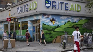 A Rite Aid store in the East Village neighborhood of New York, US, on Thursday, May 11, 2023.